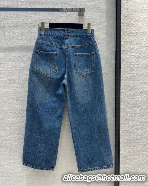 Famous Brand Chanel Coco Denim Jeans CH12214 Blue 2024