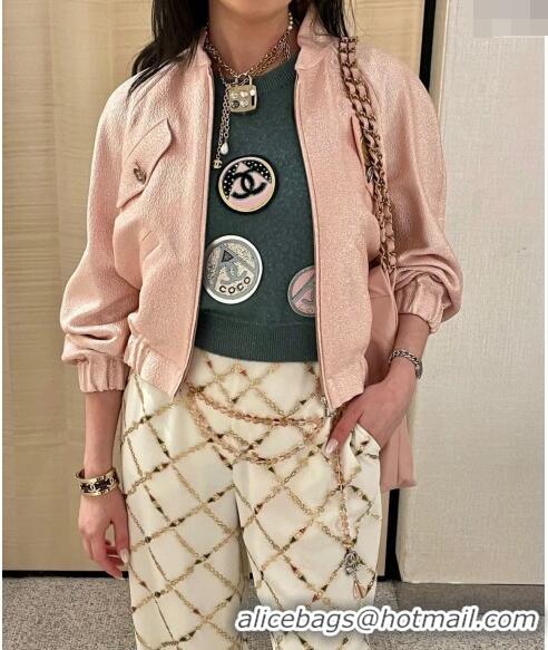 Promotional Chanel Jacket CH022301 Pink 2024