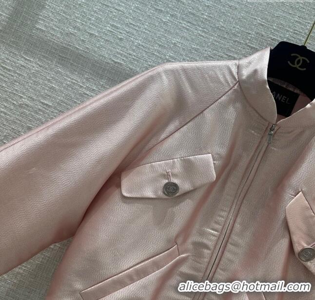 Promotional Chanel Jacket CH022301 Pink 2024