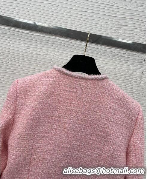 Famous Brand Chanel Tweed Jacket CH022313 Pink 2024