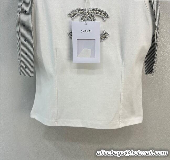 ​Top Grade Chanel Cotton Vest CH022314 White 2024