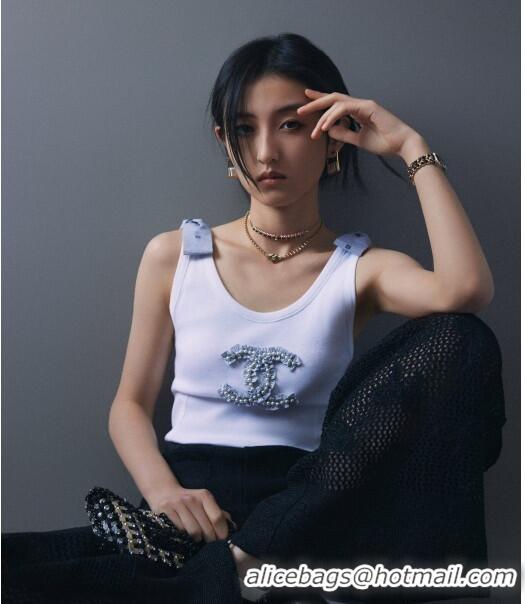 ​Top Grade Chanel Cotton Vest CH022314 White 2024