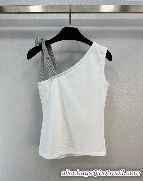 Top Quality Chanel Cotton Vest CH022315 White 2024