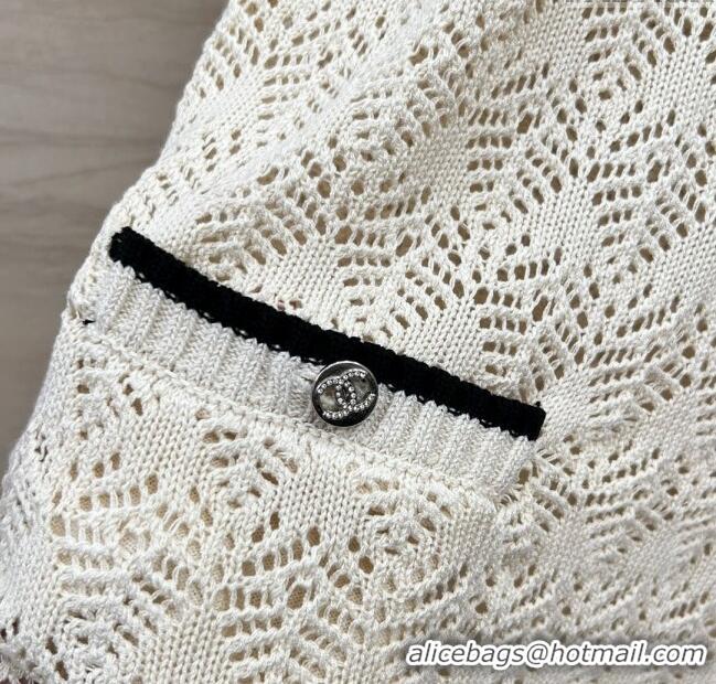 Good Product Chanel Wool Dress CH022316 White 2024