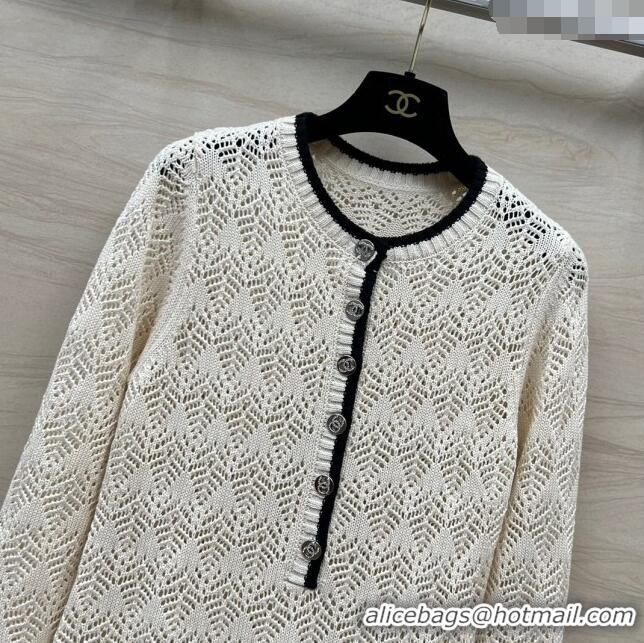 Good Product Chanel Wool Dress CH022316 White 2024