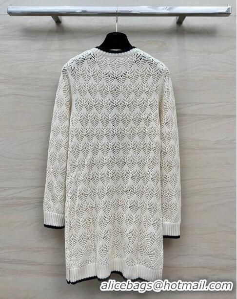 Good Product Chanel Wool Dress CH022316 White 2024