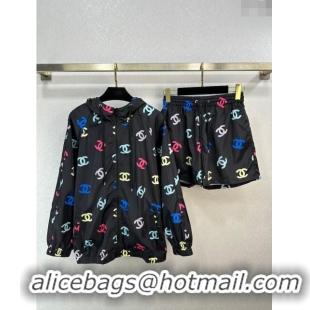 ​Grade Quality Chanel Jacket and Shorts CH022717 Black 2024