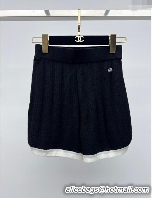 Promotional Chanel Knit Shorts CH022730 Black 2024