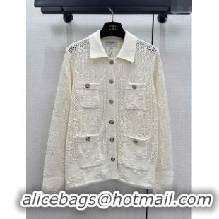 ​Good Taste Chanel Knit Cardigan CH030817 White 2024