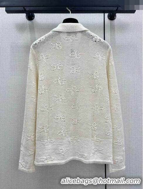 ​Good Taste Chanel Knit Cardigan CH030817 White 2024