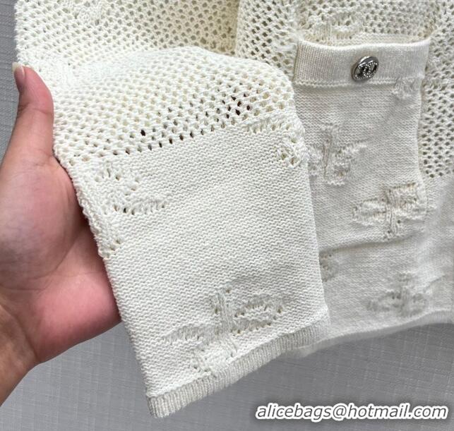 ​Good Taste Chanel Knit Cardigan CH030817 White 2024