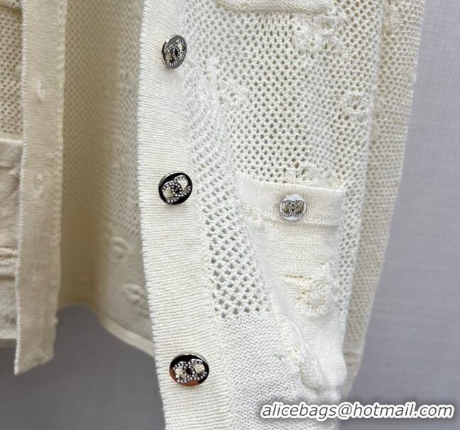 ​Good Taste Chanel Knit Cardigan CH030817 White 2024