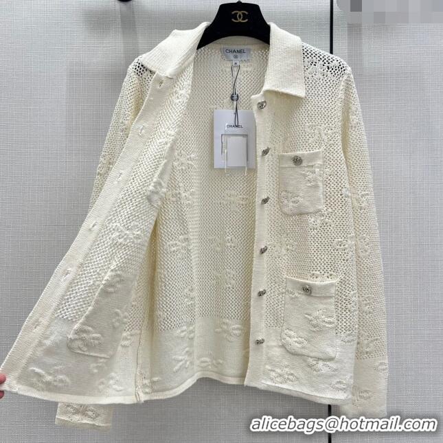 ​Good Taste Chanel Knit Cardigan CH030817 White 2024