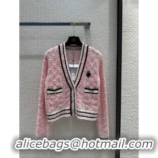 Classic Specials Chanel Knit Cardigan CH031112 Pink 2024