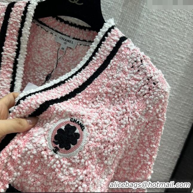 Classic Specials Chanel Knit Cardigan CH031112 Pink 2024