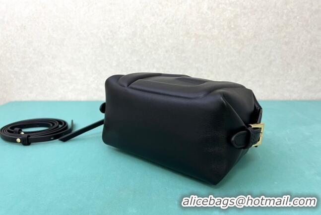 Grade Design Fendi FF Cube Mini Bag in Nappa Leather F8078 Black 2024