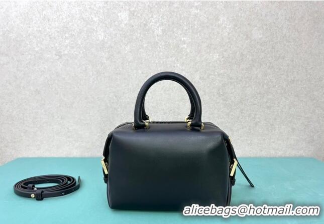 Grade Design Fendi FF Cube Mini Bag in Nappa Leather F8078 Black 2024