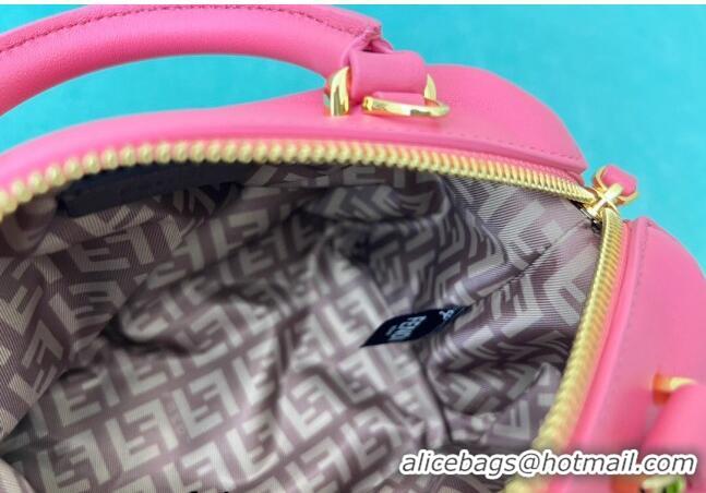 Super Quality Fendi FF Cube Mini Bag in Nappa Leather F8078 Pink 2024