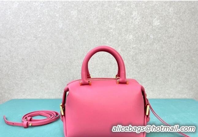 Super Quality Fendi FF Cube Mini Bag in Nappa Leather F8078 Pink 2024