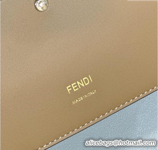 Popular Style Fendi Baguette Medium Bag in Braided Leather Sand 8630 Beige/Brown 2024