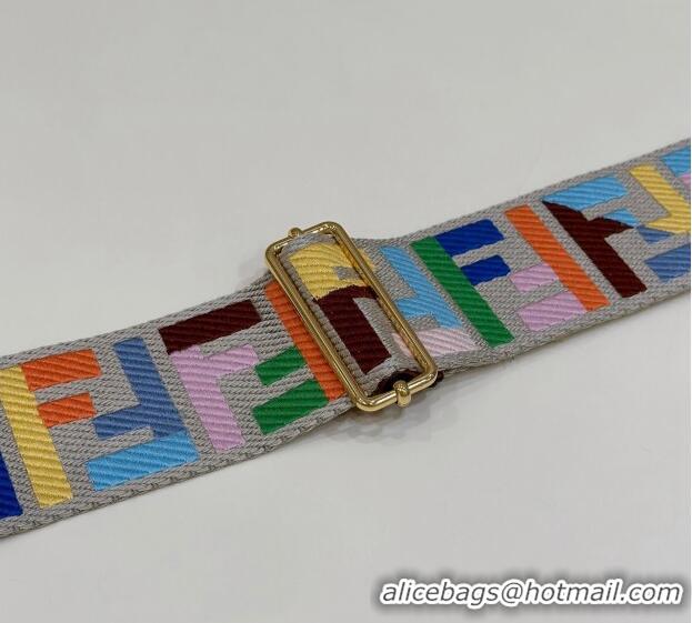 Buy Discount Fendi Strap You Canvas FF Shoulder Strap 140cm F907 Multicolor 2024