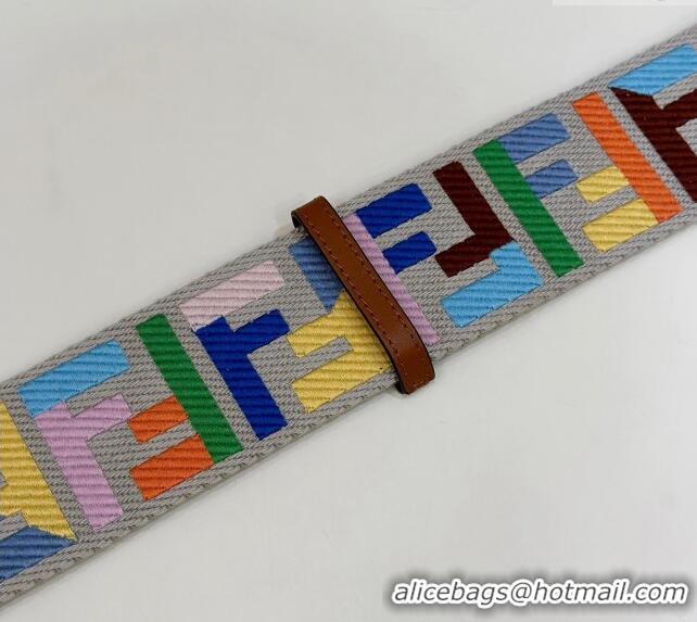 Buy Discount Fendi Strap You Canvas FF Shoulder Strap 140cm F907 Multicolor 2024