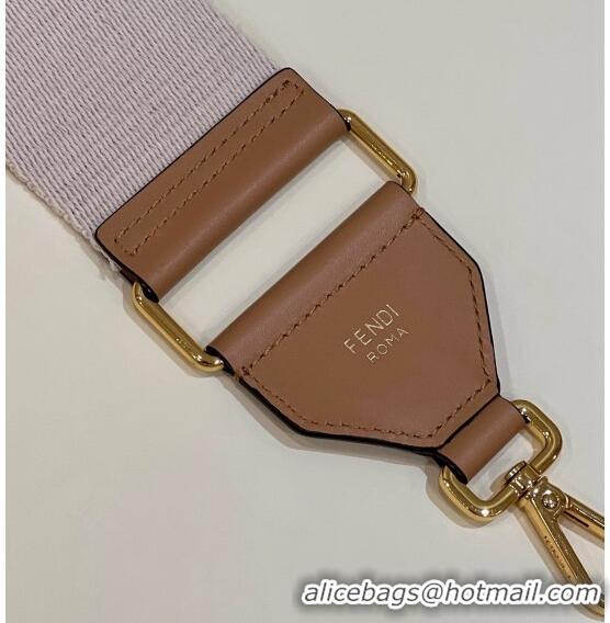 Well Crafted Fendi Strap You Canvas FF Shoulder Strap 140cm F907 rown/Pink 2024