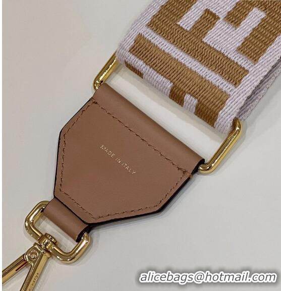 Well Crafted Fendi Strap You Canvas FF Shoulder Strap 140cm F907 rown/Pink 2024