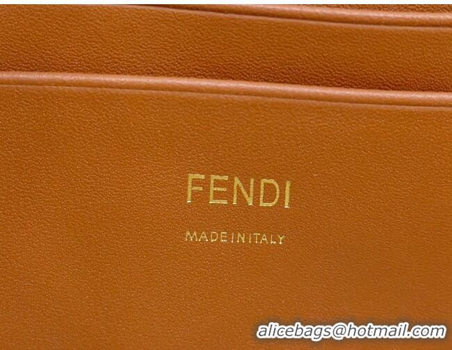 Top Quality Fendi Baguette Mini Bag in Natural Straw with FF Embroidery 0159BS Beige 2024