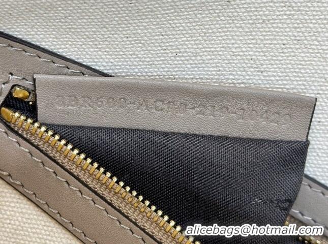 Super Quality Fendi Baguette Medium Bag in canvas with FF embroidery 0159BM Grey Multicolor 2024