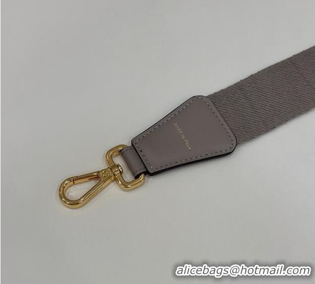 Grade Quality Fendi Strap You Canvas FF Shoulder Strap 4x133cm F913 Grey 2024