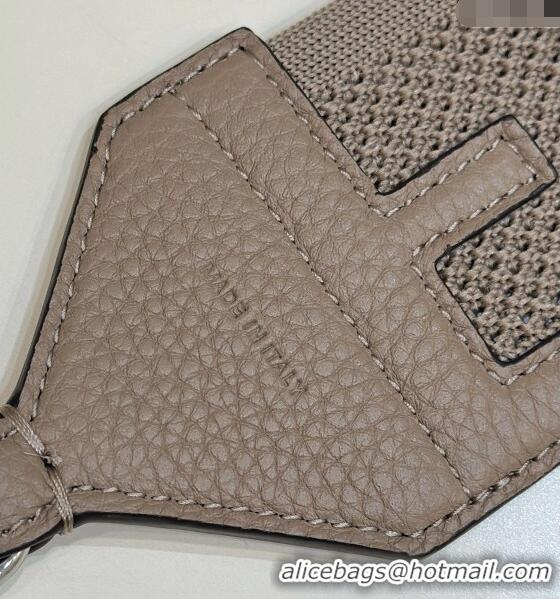 Super Quality Fendi Strap You Ribbon Shoulder Strap F915 Grey 2023