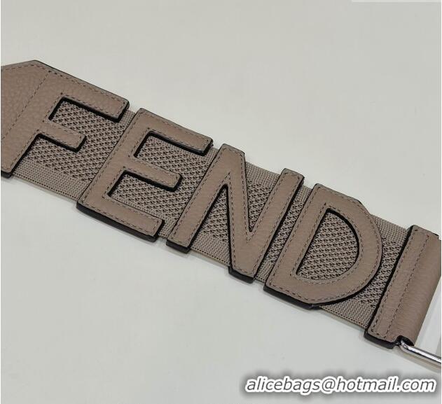 Super Quality Fendi Strap You Ribbon Shoulder Strap F915 Grey 2023