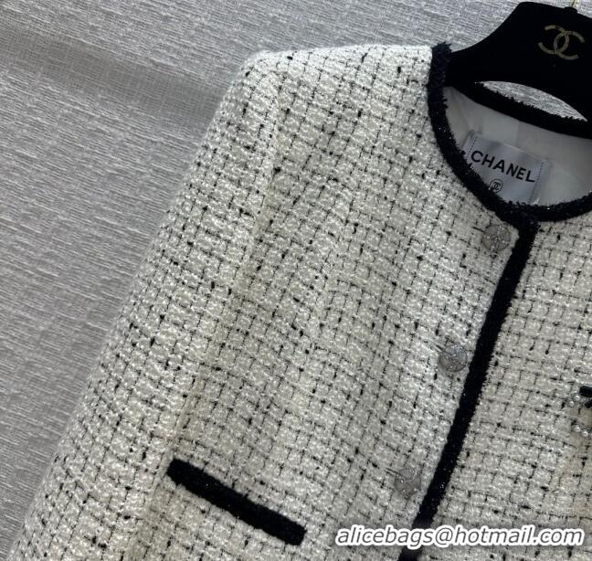 Grade Design Chanel Tweed Jacket CH031310 White 2024