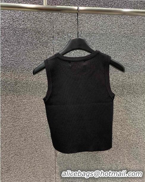 ​Top Quality Chanel Knit Vest CH031420 Black 2024