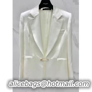 Fashion Discount Versce Acetate Jacket V030718 White 2024