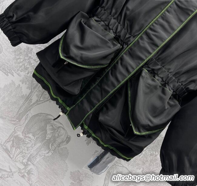 Good Looking Prada Jacket and Shorts with P031309 Black 2024