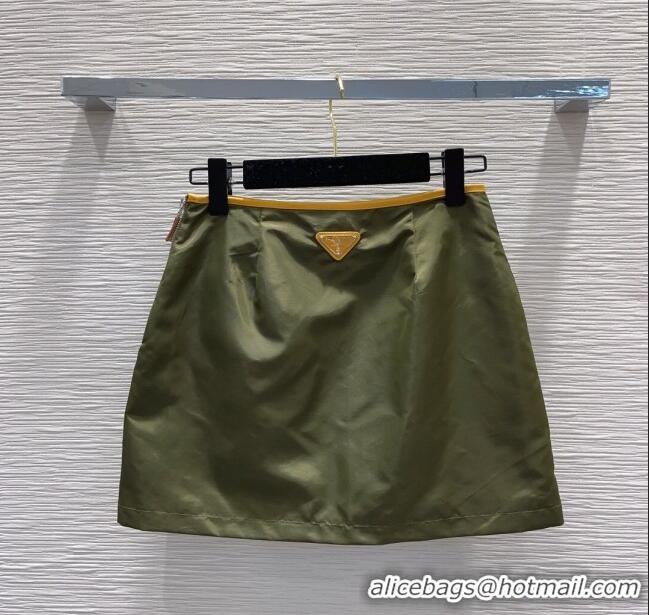 New Fashion Prada Skirt P031416 Green 2024