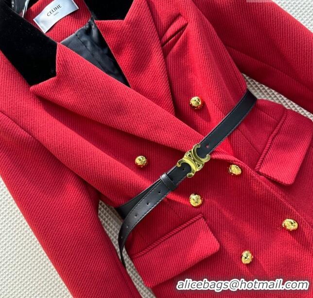 Traditional Specials Celine Wool Jacket C11218 Red 2024