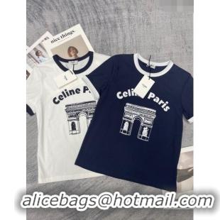 Reasonable Price Celine Cotton T-shirt C022310 2024