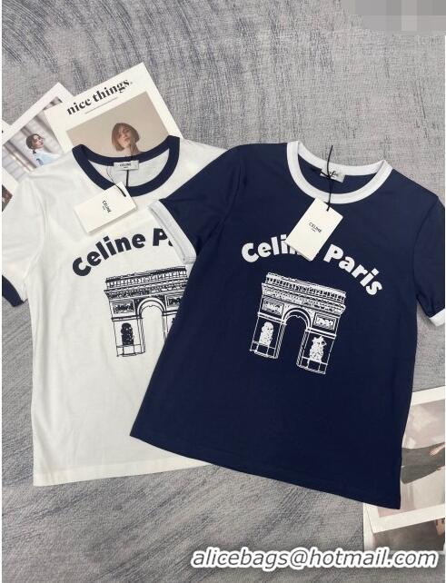 Reasonable Price Celine Cotton T-shirt C022310 2024