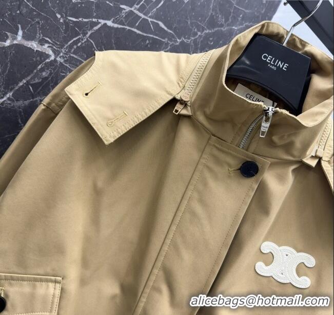 Famous Brand Celine Jacket C030801 Brown 2024