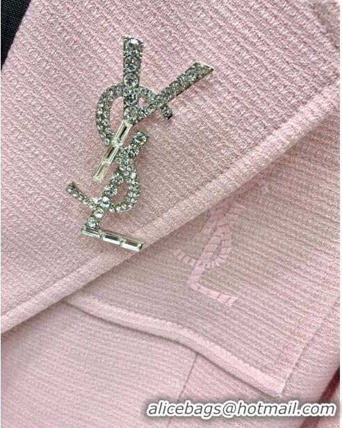 Super Quality Saint Laurent Jacket S022713 Pink 2024