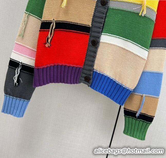 ​Reasonable Price Miu Miu Wool Cardigan M11021 Multicolor 2024