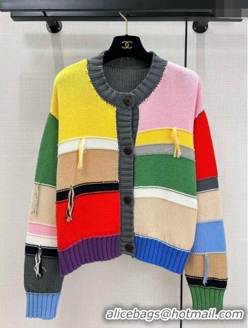 ​Reasonable Price Miu Miu Wool Cardigan M11021 Multicolor 2024