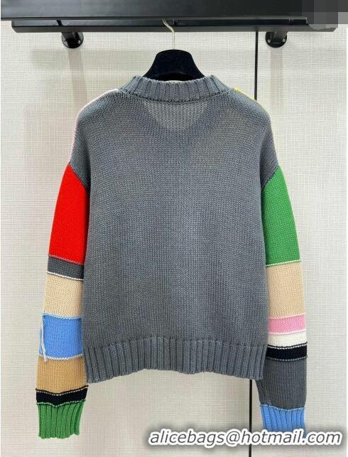 ​Reasonable Price Miu Miu Wool Cardigan M11021 Multicolor 2024