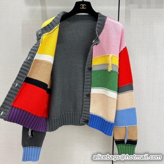 ​Reasonable Price Miu Miu Wool Cardigan M11021 Multicolor 2024