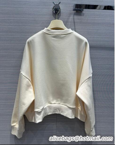 Affordable Price Miu Miu Sweatershirt and Pants M022321 Beige 2024