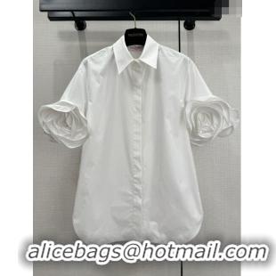 ​Grade Design Valentino Short-sleeved Shirt V11020 White 2024