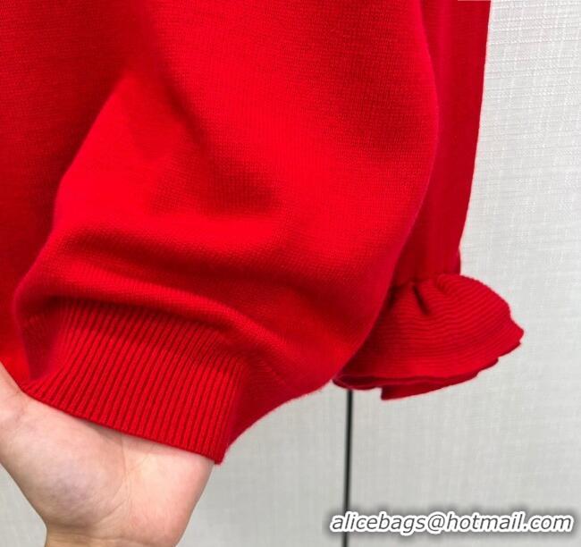 ​Affordable Price Valentino Wool Sweater V11307 Red 2024